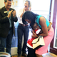 Illustration for article titled Adorable Girl Plays Violin for Michelle Obama and Melts a Nations Heart